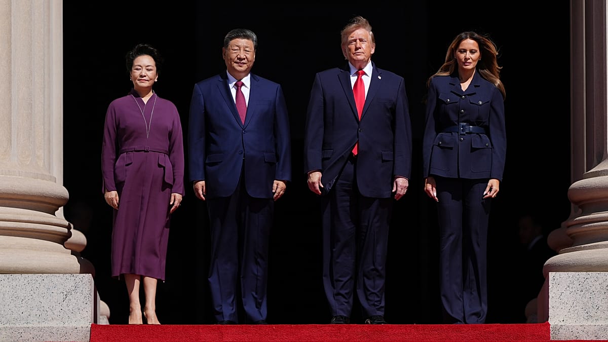 Trump and Xi declare harmony, no confrontation, as US state visit ends