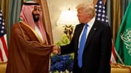 دونالد ترامپ و محمد بن‌سلمان