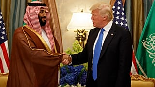 دونالد ترامپ و محمد بن‌سلمان