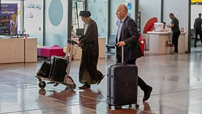 مسافران ایرانی در فرودگاه نجف