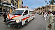 An ambulance in Pakistan's Khyber Pakhtunkhwa province, Sunday, Aug. 2, 2026.