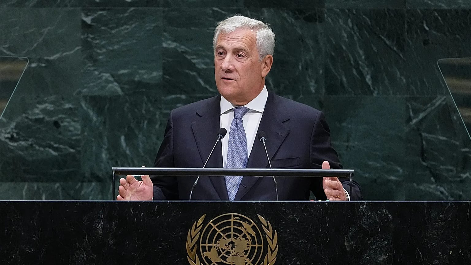 El ministro italiano de Exteriores, Antonio Tajani