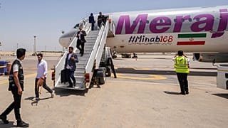 مسافران هواپیمای ایرانی در نجف