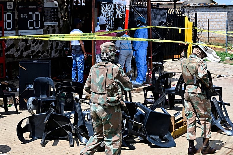 Nach den tödlichen Schüssen bei Johannesburg in Südafrika