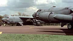 Base aérea Fairford de la RAF británica