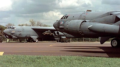 Base aérea Fairford de la RAF británica