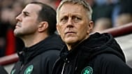 Ireland coach Heimir Hallgrimsson ahead of the World Cup 2026 group F qualifying soccer match between Hungary and Ireland in Budapest, Hungary, Nov. 16, 2025.
