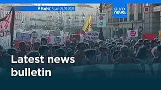 Latest news bulletin | September 27th, 2026 – Midday