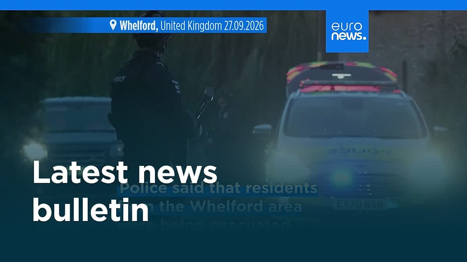 Latest news bulletin | September 27th, 2026 – Evening