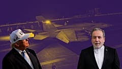 عراقچی، ترامپ و جنگنده آمریکایی