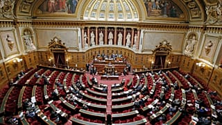 France's Senate interior view of the assembly room at the French Senate in Paris, 11 December, 2014