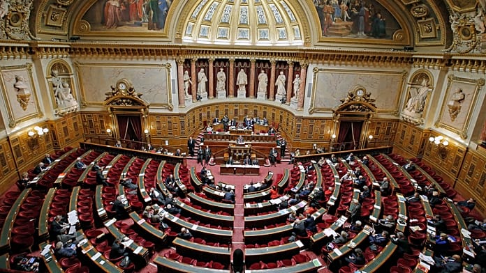 Frances far-right National Rally gains ground in Senate and forms group for first time RN presidential candidate Marine Le Pen hailed a "historic victory" after the results were announced.