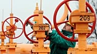 FGSZ Ltd, Hungary's natural gas transporting company, checks the pressure in the pipelines forwarding natural gas from underground storage facilities, 2009.