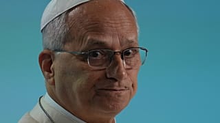 El papa León XIV interviene durante un encuentro interreligioso en el Centro de Convenciones Robert Schuman, el 28 de septiembre de 2026, en Metz, Francia.