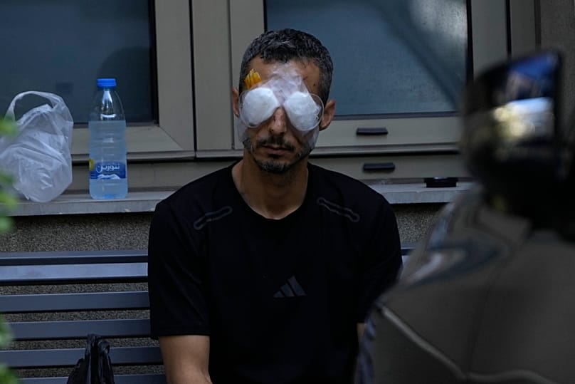 از مجروحان عملیات انفجار دستگاه‌های ارتباطی در لبنان 