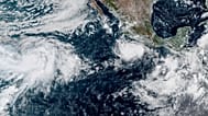 This photo provided by NOAA shows Hurricane Polo intensifying in the Pacific Ocean off the coast of Mexico, 21 September, 2026