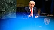 Israeli Prime Minister Benjamin Netanyahu speaks during the 81st session of the United Nations General Assembly in New York, 24 September, 2026