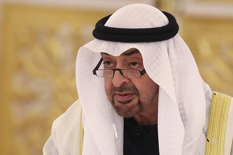 President of the United Arab Emirates, Sheikh Mohamed bin Zayed Al Nahyan, speaks in Moscow, 29 January, 2026