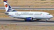 A Boeing aircraft operated by Caspian Airlines