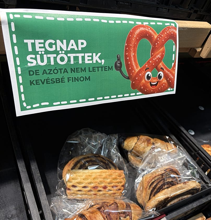 A pékárukat sütési napló kíséri