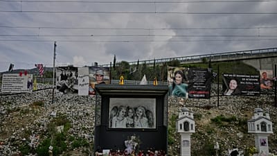 Το σημείο της τραγωδίας στα Τέμπη