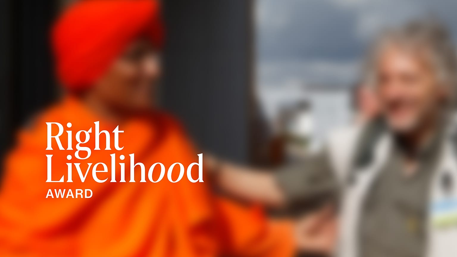 Right Livelihood backgorund with logo