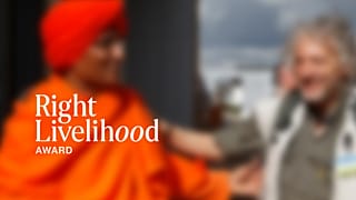Right Livelihood backgorund with logo