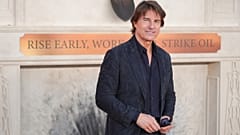 Tom Cruise "Digger" filminin prömiyerinde.