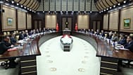 Fon kriziyle ilgili Beştepe'de gerçekleştirilen toplantıdan bir kare.