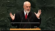 Edi Rama albán miniszterelnök volt az Euronews által szervezett Idegenforgalmi és utazási csúcs egyik vendége - képünk illusztráció