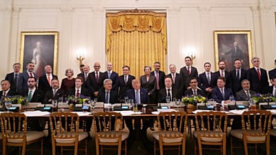 Le président américain Donald Trump parle dans l'East Room de la Maison-Blanche lors d'un événement sur l'intelligence artificielle (IA), mardi 29 septembre 2026