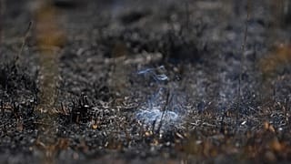 For several months, coal has been burning underground in the former opencast mine. (Stock image)