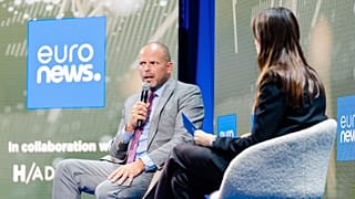 Belgium's Defense Minister Theo Francken speaks with the media as he arrives for a meeting of the National Security Council in Brussels, after recent drone sightings in Belgiu
