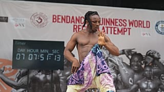 Nigerian dancer eyes world record after seven-day marathon