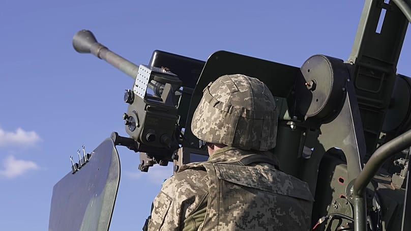 Air defence troops in Kyiv region, Ukraine, 29 September 2026