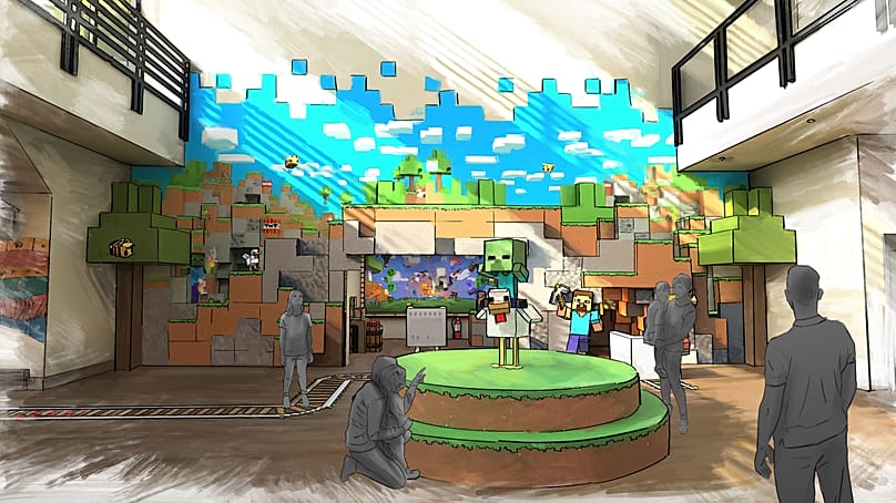 Todo el hotel estará diseñado para que sientas que entras en el mundo de Minecraft