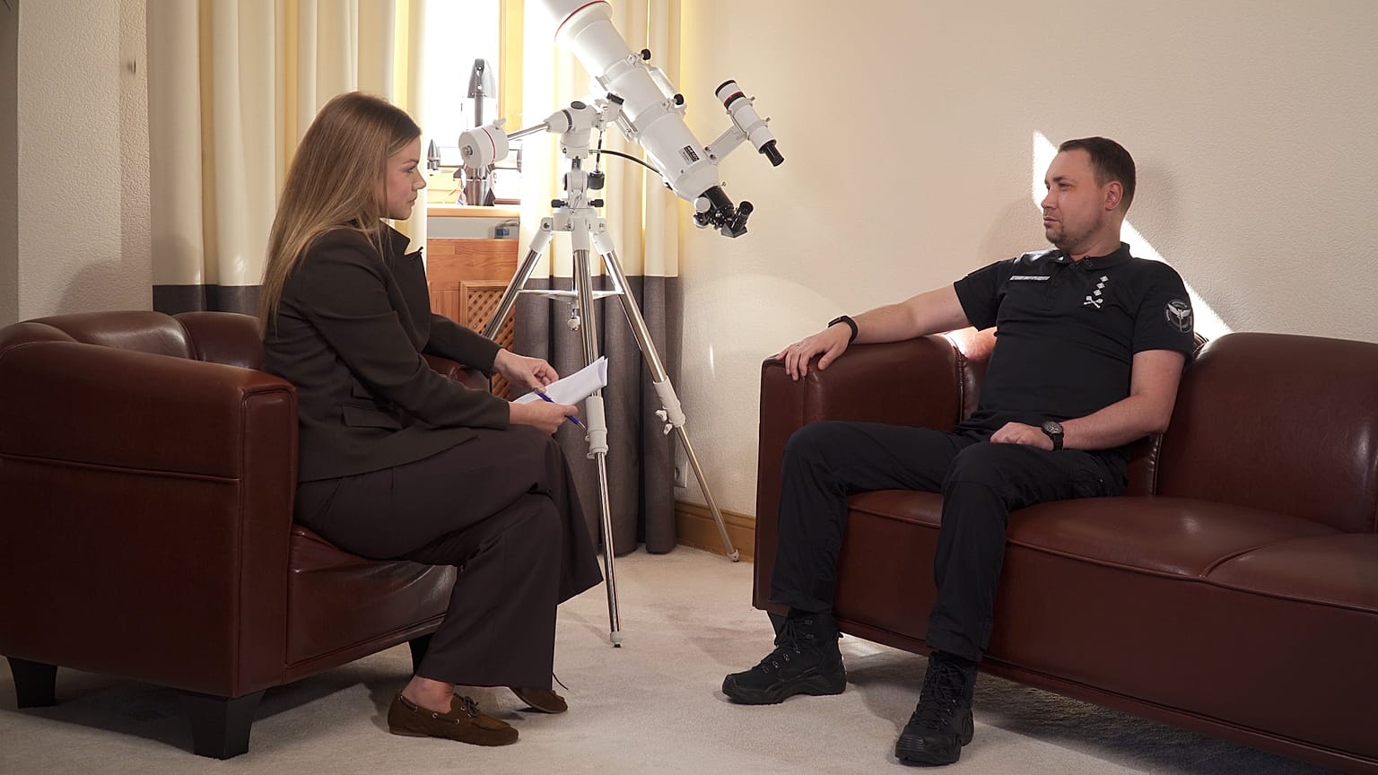 Kyrylo Budanov, head of the office of the president of Ukraine during the interview with Euronews, Kyiv, Ukraine, 29 September 2026