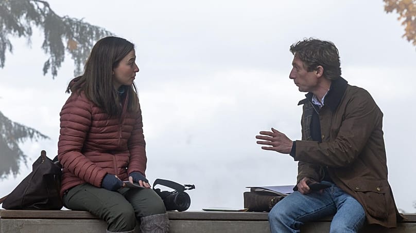 Jeremy Allen White y Mikey Madison en 'The Social Reckoning' (el ajuste de cuentas social). 