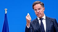 El secretario general de la OTAN, Mark Rutte, habla durante una conferencia de prensa conjunta en Bruselas, el 29 de septiembre de 2026.