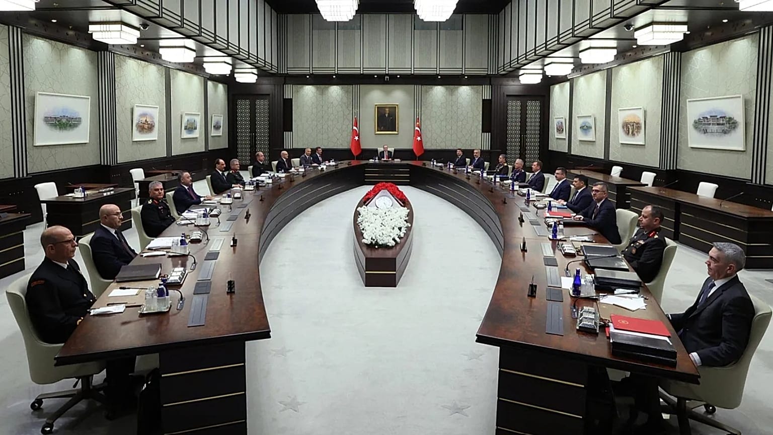 ARŞİV / Bir Milli Güvenlik Kurulu toplantısında kaydedilen görüntü, 28 Ocak 2026