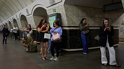 Palats Sportu metro station - Aug. 27, 2026. 