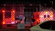 Emergency vehicles arrive at Riverbend Maximum Security Institution after the execution of Christa Pike was halted, 30 September, 2026