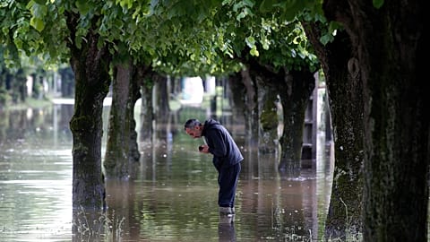 Les pluies intenses se sont abattues sur une partie du Sud-Est, image d'illustration. 