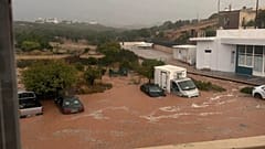 Flooding in Palekastro, Sitia