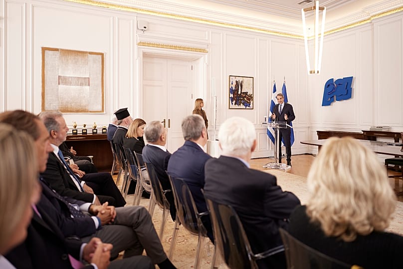 Ο Έλληνας πρωθυπουργός στην παρουσίαση του Εθνικού Πρότυπου Κέντρου για την Άνοια