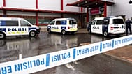 Finnish police at a shopping centre in Kuopio, 1 October, 2019