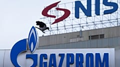 NIS és Gazprom logo