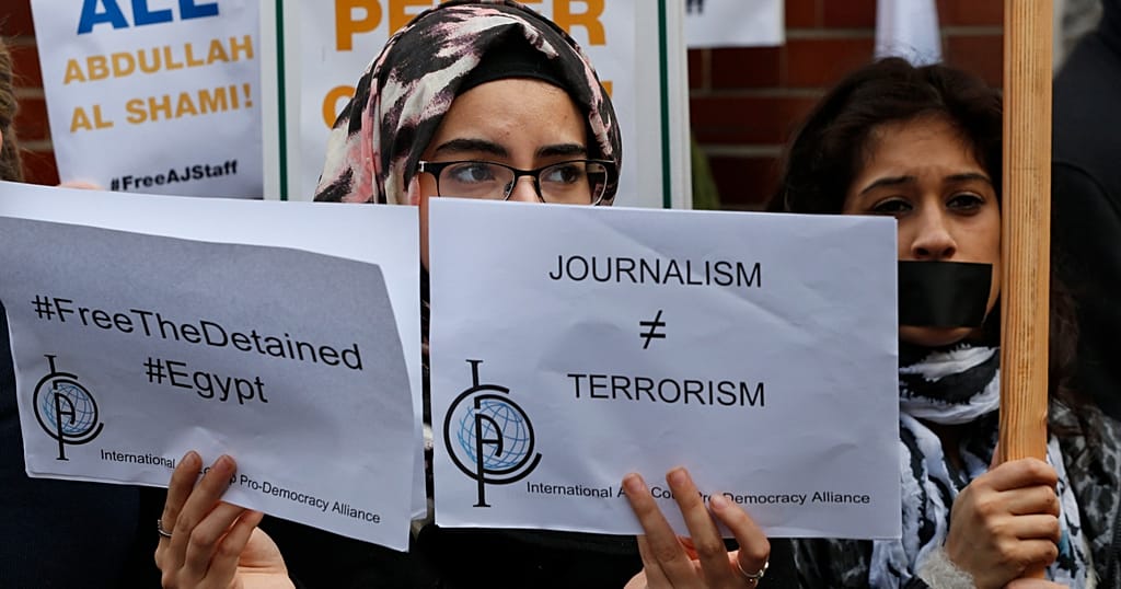 Egypt: International Call for the Release of Matsadaash Journalists