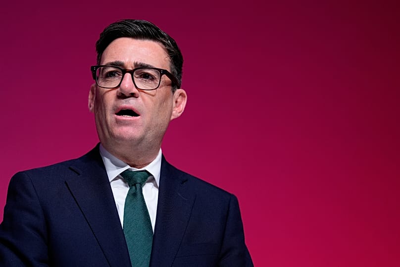 British Prime Minister Andy Burnham speaks at the Labour Party Conference in Liverpool, 30 September, 2026