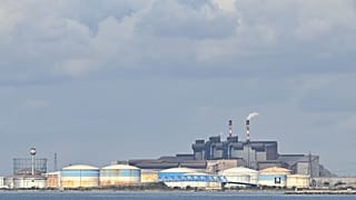 File - View of the oil refinery of Fos-Lavera near Marseille, southern France, Wednesday, 11 March 2026. 